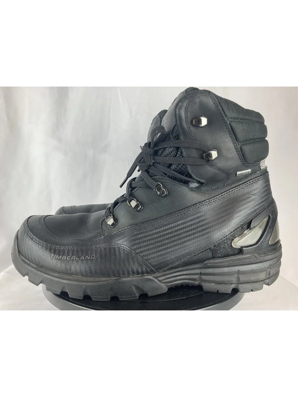 Men’s Size 13 Timberland Mt Lincoln GORE-TEX Hiking Boots Black *Read Flaw*